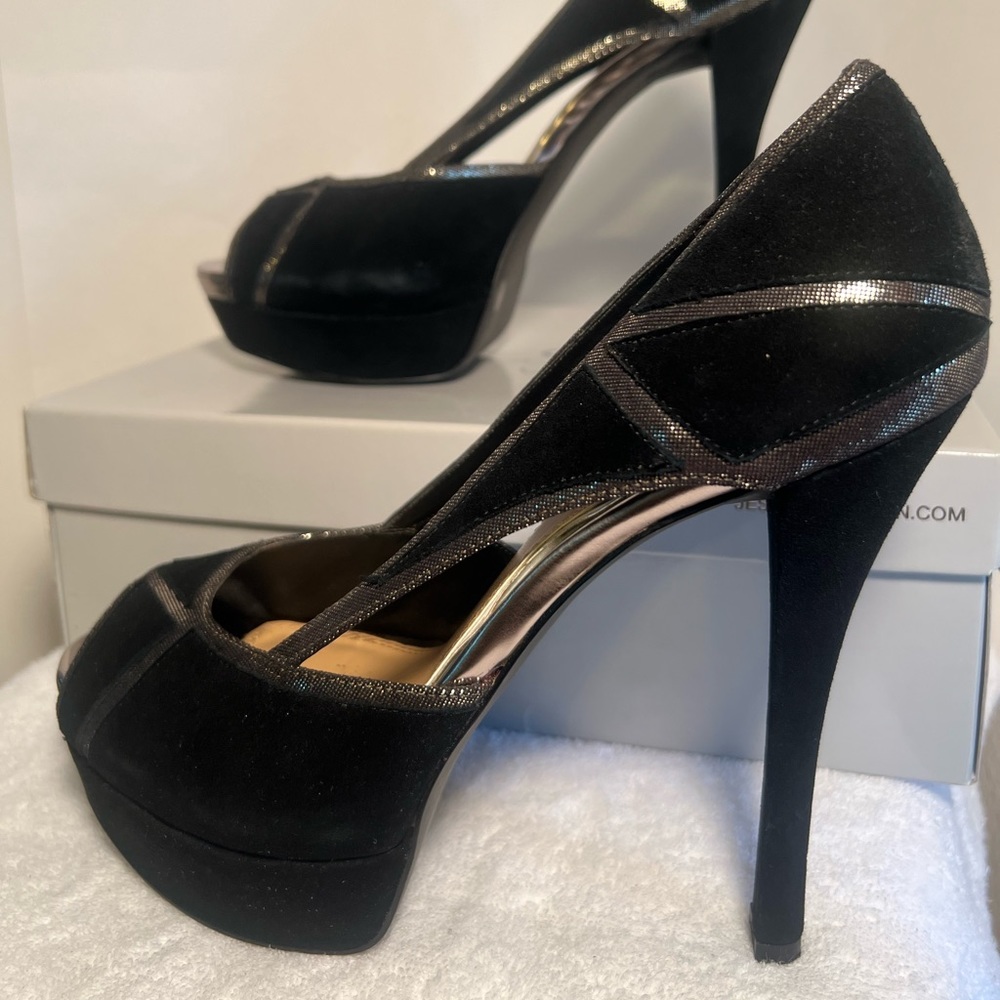 “USED” JESSICA SIMPSON STILETTO HEELS - Picture 14 of 14